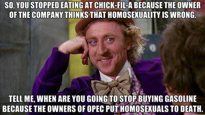 Can I get a side of gay sauce with that?