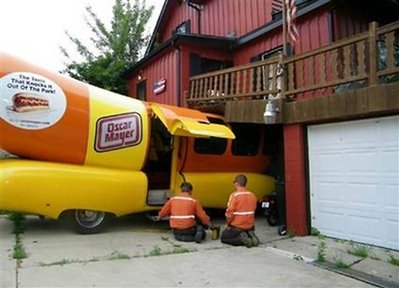 Wienermobile Wreck
