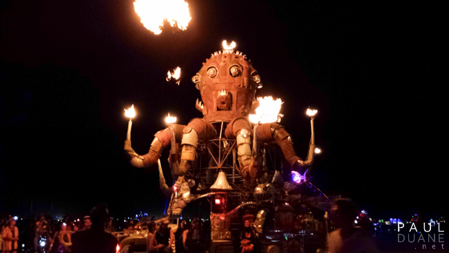 El Pulpo Mechanico, Burning Man 2013 20130827_220928