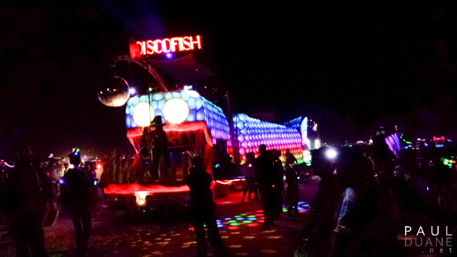 Disco Fish, Burning Man 2013 20130829_215132