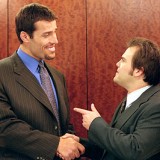 Tony Robbins and Jack Black in Shallow Hal